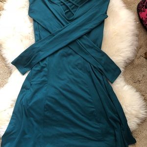 Teal Dress